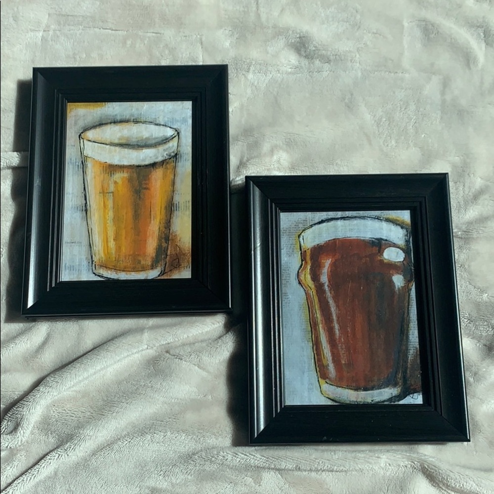 Beer decor 🍺 5x7 frames